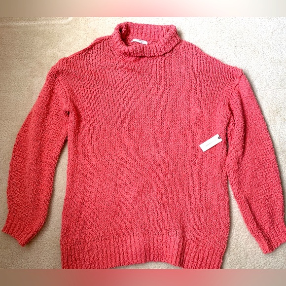 NWT Anthropologie Need-it Oversized Mock Nexk Sweater, Sz XL - Picture 3 of 6